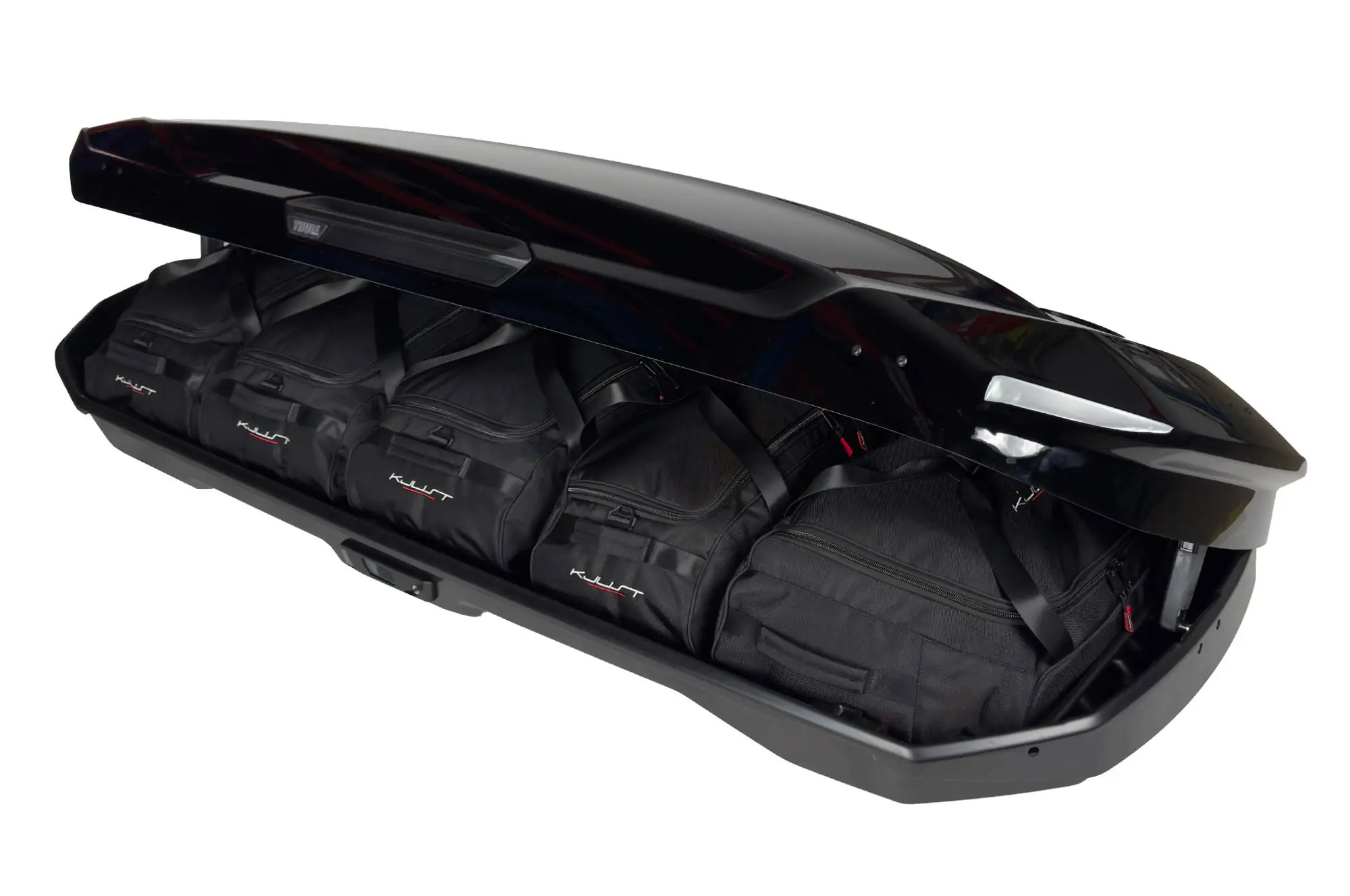 KJUST TASSENSET 5 STUKS VOOR DAKKOFFER THULE MOTION 3 XXL LOW